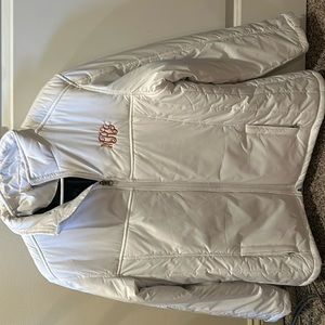 Never worn jacket with initials MRG.